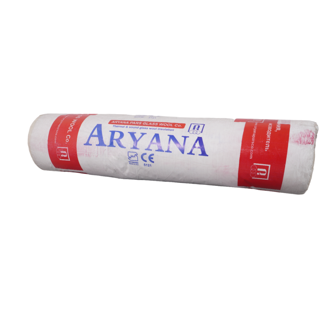 მინაბამბა 10 კგ/მ3 (ფოლგიანი 12 მ2 ) 5X120X1000 სმ Aryana Pars — მინაბამბა