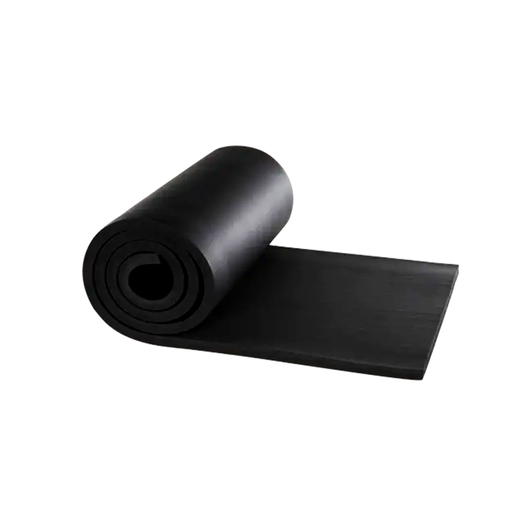 რეზინის საიზოლაციო ფურცელი (უფოლგო ) 13X1000X18000MM IZOCAM — ტექნიკური იზოლაცია
