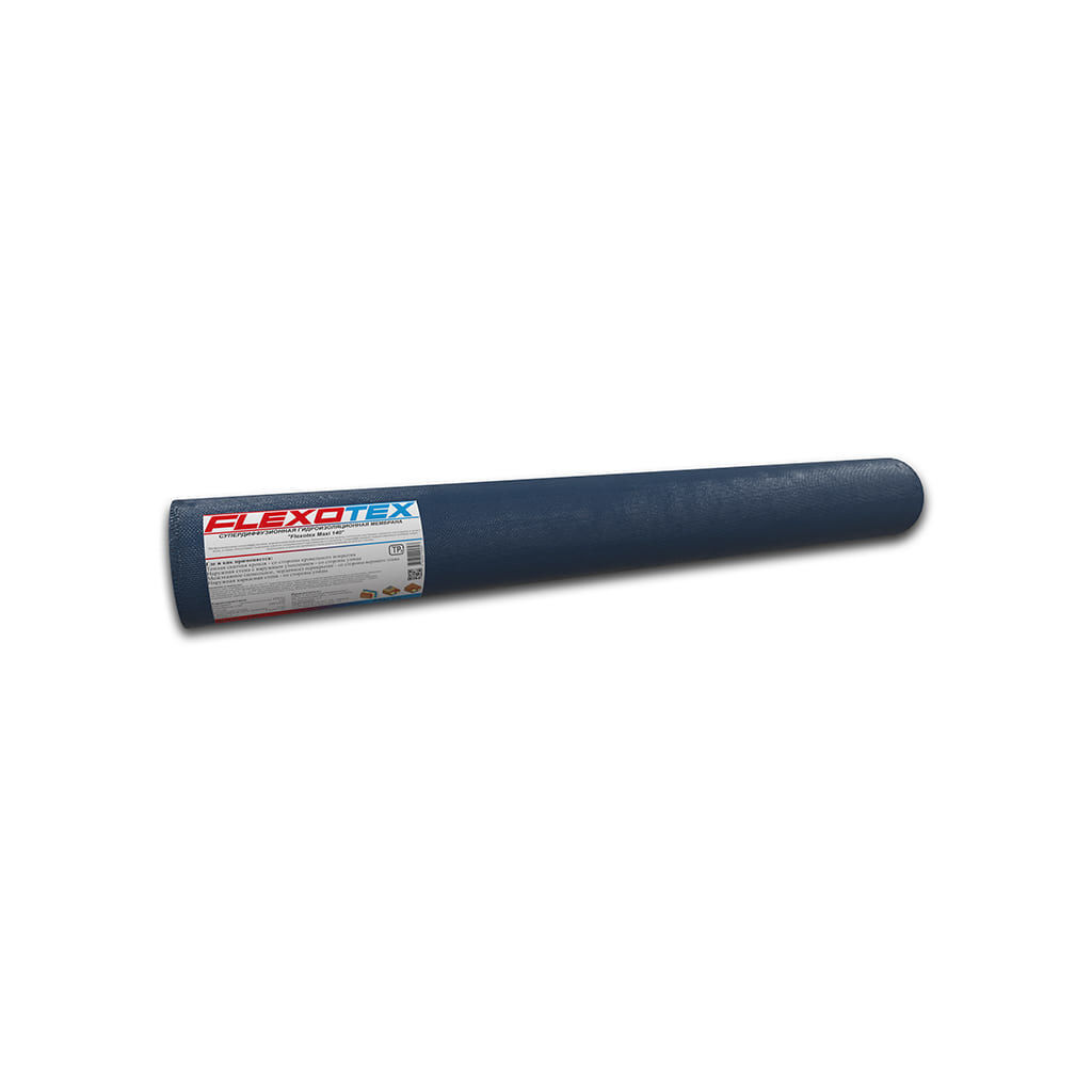 ჰიდროსაიზოლაციო მემბრანა "Flexotex Maxi 140" - 75 მ2 — მემბრანული იზოლაცია