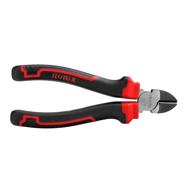 დიაგონალური მკვნეტელა Ronix RH-1266, 150mm — ბრტყელტუჩები და მომჭერები