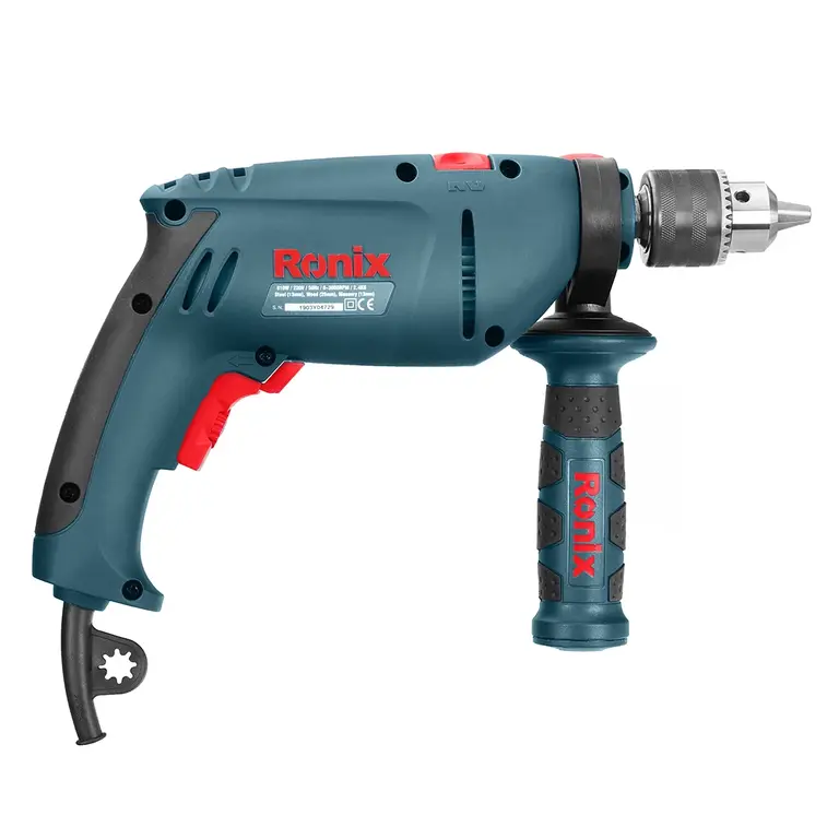 ელექტრო დარტყმითი ბურღი Ronix-2210c 810w — დრელები