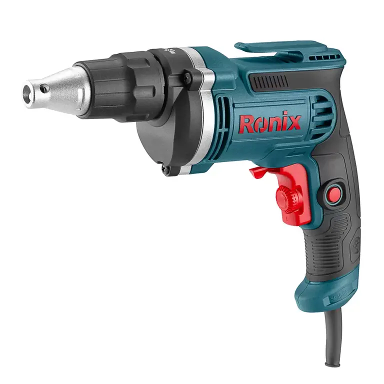 ელექტრო მშრალი კედლის სახრახნისი Ronix-2507 450w — სჭვალსახრახნები (შურუპავიორტი)