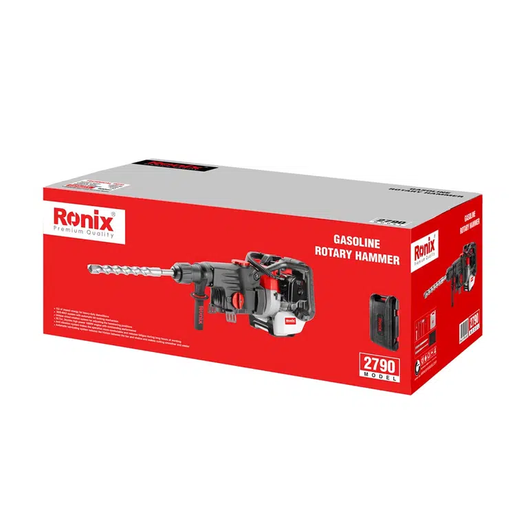 ბენზინის სანგრევი ჩაქუჩი (ატბოინიკი) Ronix-2890, 20-55J — დრელები