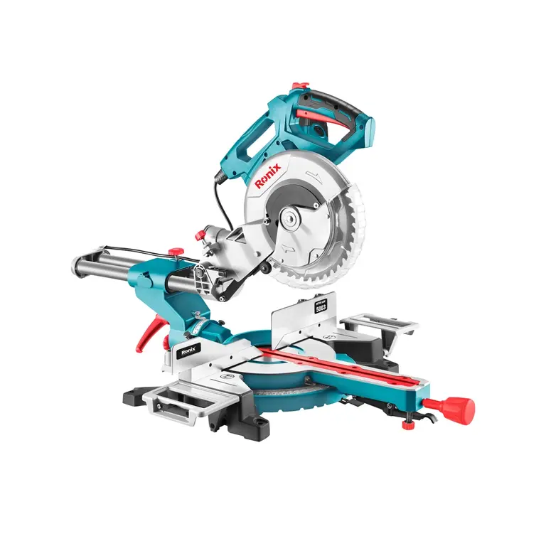 ტორსული ხერხი ორმხრივი დახრით Ronix-5003 1800w 255mm — ელექტრო ხერხები