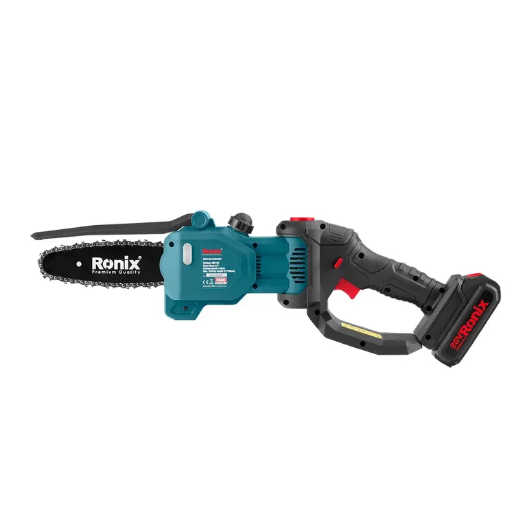 უსადენო ჯაჭვური ხერხი Ronix-8600 20v — ელექტრო ხერხები
