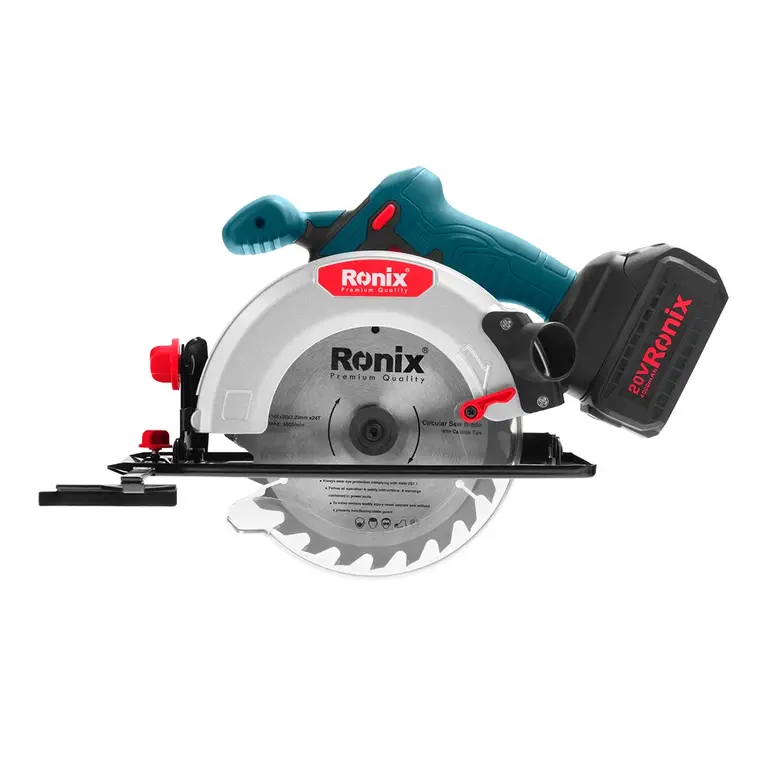 უსადენო ცირკულარული ხერხი Ronix-8609 20v — ელექტრო ხერხები