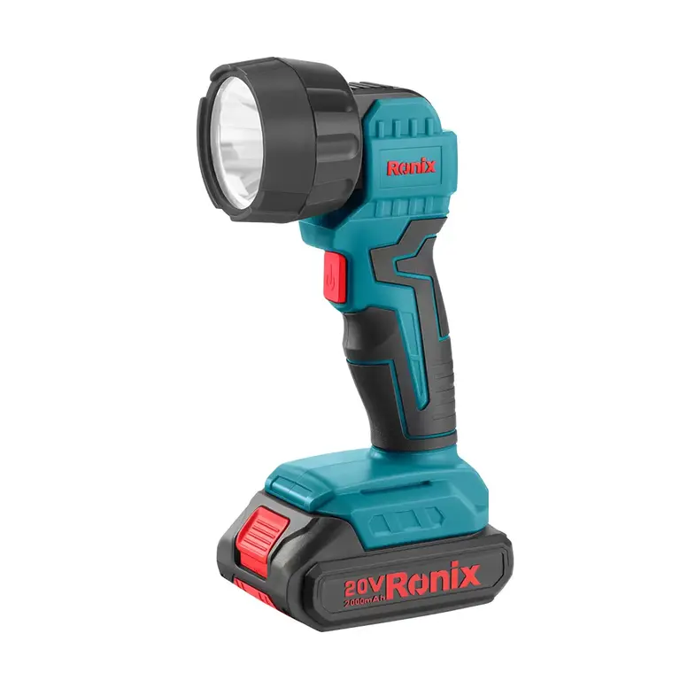 უსადენო ფარანი Ronix RH-8630с, 20V, 5W ელემენტის გარეშე — ტექნიკური განათება
