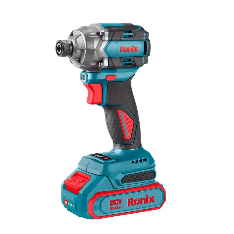 უსადენო იმპულსური სახრახნისი Ronix-8671 20V 230 Nm — სჭვალსახრახნები (შურუპავიორტი)