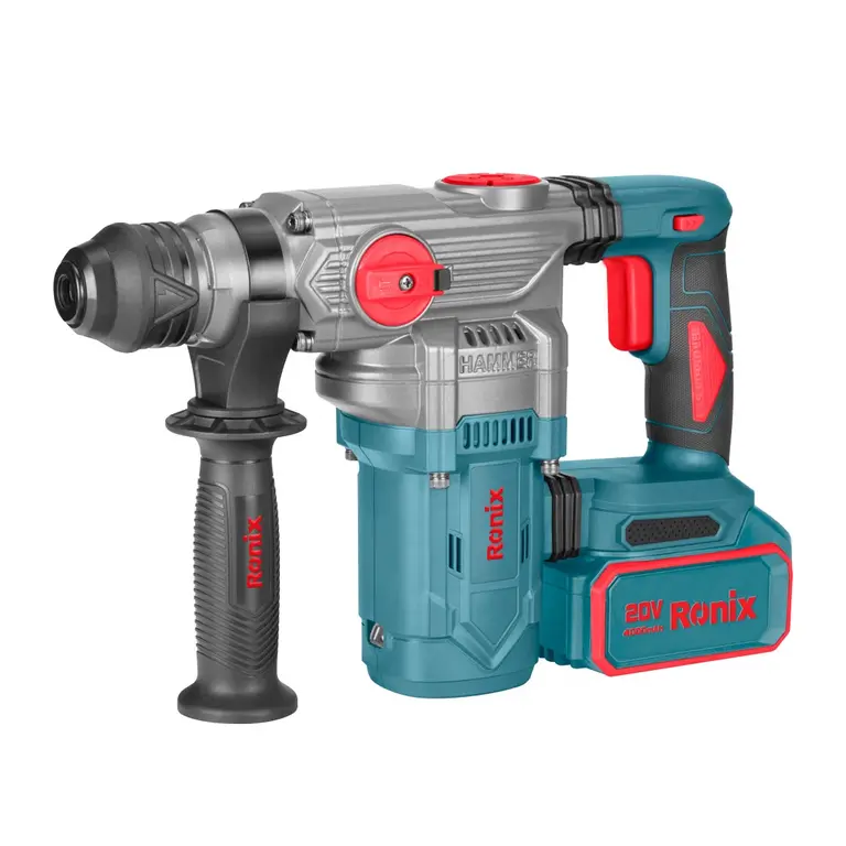უსადენო უნახშირო პერფორატორი Ronix-8679 20V 3.5J — დრელები