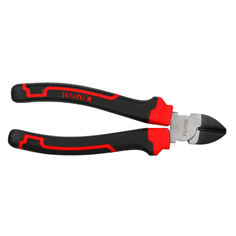 დიაგონალური მკვნეტელა Ronix RH-1267, 180mm — ბრტყელტუჩები და მომჭერები