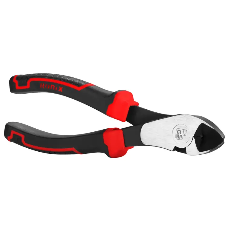 გრძელ ბერკეტიანი მკვნეტელა Ronix RH-1277, 180mm — ბრტყელტუჩები და მომჭერები