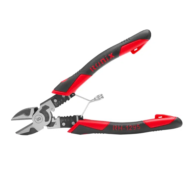 მრავალფუნქციური მკვნეტელა Ronix RH-1295, 8 ინჩი — ბრტყელტუჩები და მომჭერები