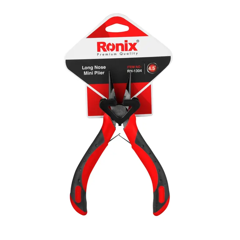 მინი გრძელტუჩა Ronix RH-1304, 4.5ინჩი/114მმ — ბრტყელტუჩები და მომჭერები