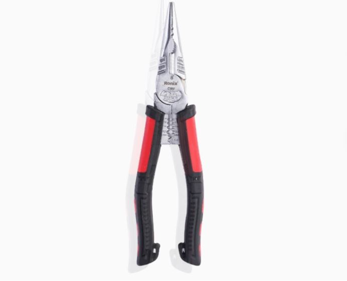 მულტიფუნქციური გრძელტუჩა Ronix RH-1393, 8 ინჩი — ბრტყელტუჩები და მომჭერები