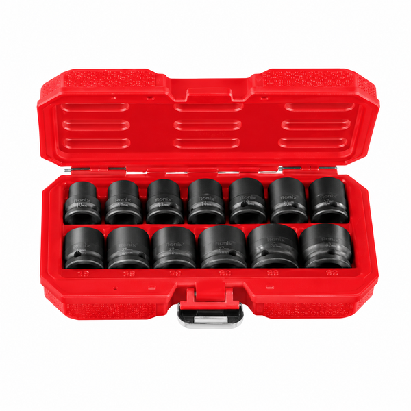 იმპაქტ თავაკების ნაკრები Ronix RH-2614, 14ც 1/2 — ინსტრუმენტების ნაკრები
