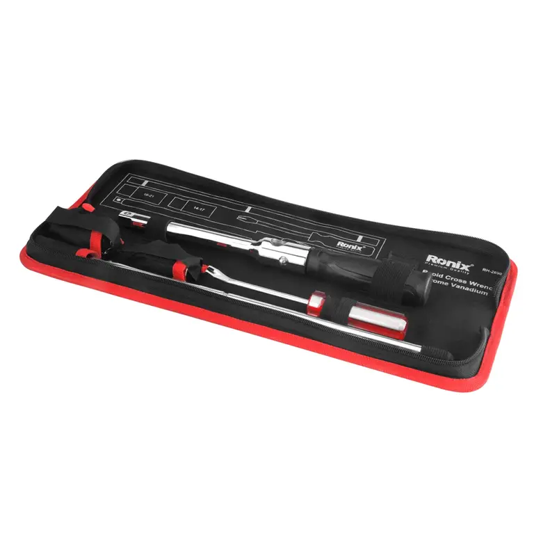 ჯვარედინი ქანჩის გასაღების ნაკრები Ronix RH-2690 — ინსტრუმენტების ნაკრები