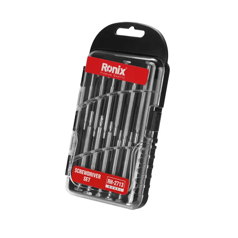 ზუსტი სახრახნისების ნაკრები Ronix RH-2713, 12ც — ინსტრუმენტების ნაკრები