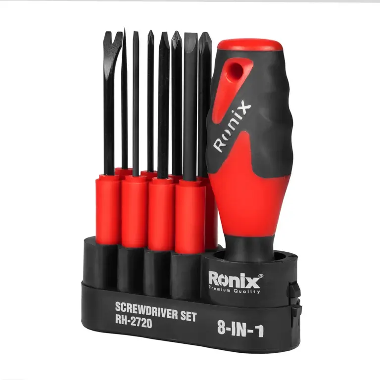 სახრახნისების ნაკრები Ronix RH-2720, 8ც — ინსტრუმენტების ნაკრები