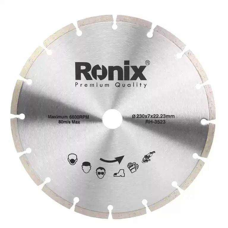 მარმარილოს და გრანიტის საჭრელი დისკი Ronix RH-3523, 230მმ — დისკები