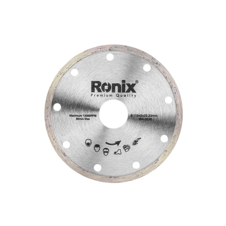 კერამიკული ფილის საჭრელი დისკი Ronix RH-3530, 115მმ — დისკები