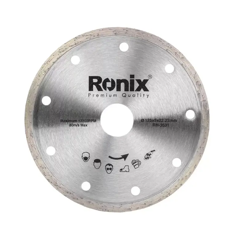 კერამიკული ფილის საჭრელი დისკი Ronix RH-3533, 230მმ — დისკები