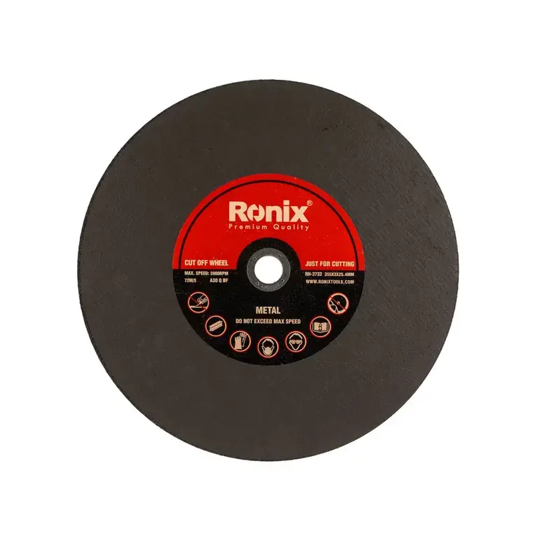 მეტალის საჭრელი დისკი Ronix RH-3732, 355x3x25.4mm — დისკები