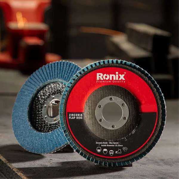 ცირკონის სახეხი დისკი ზუმფარა Ronix RH-3846, 230მმ P60 — დისკები