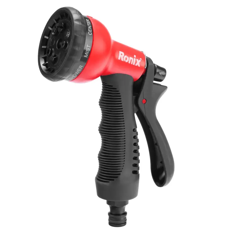 წყლის პისტოლეტი რბილი დაფარვით Ronix RH-4018 — ბაღის ინსტრუმენტები