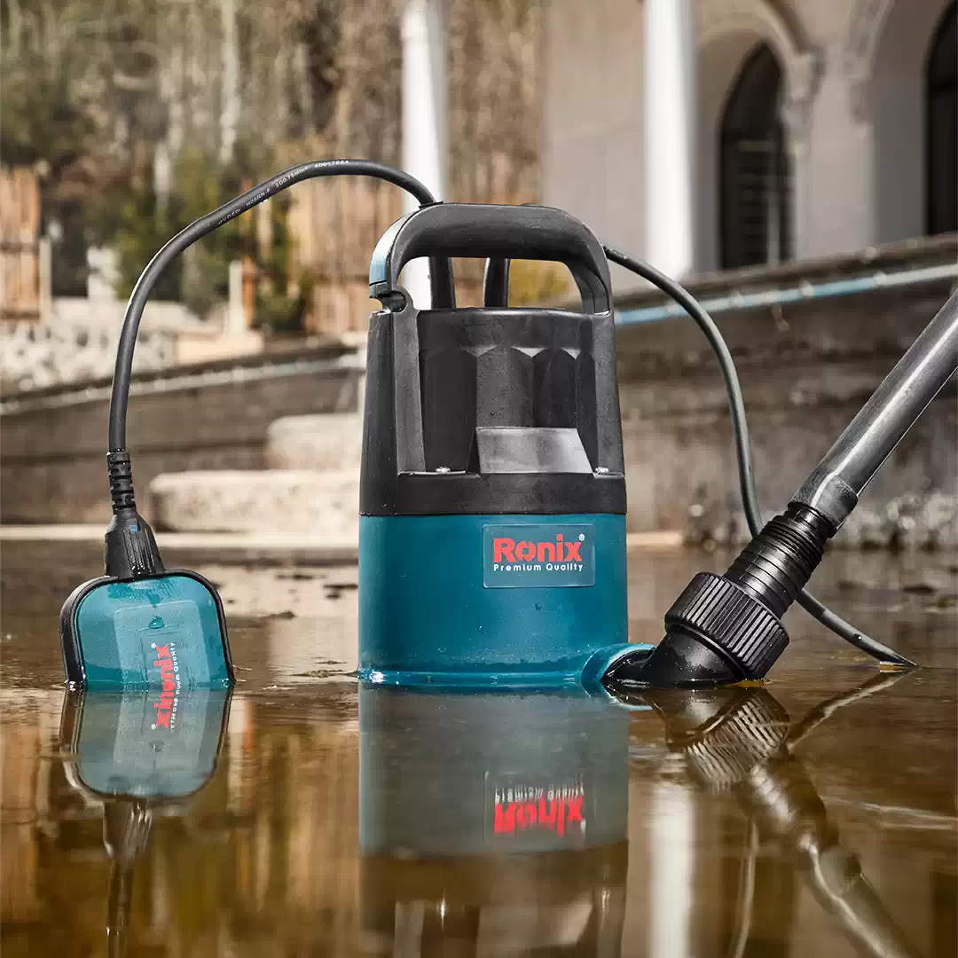 ჩასაძირი ბინძური წყლის ტუმბო RONIX RH-4040 1 HP — წყლის ტუმბო