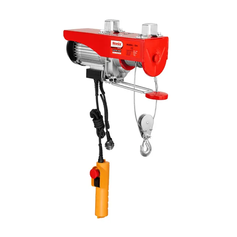 ელექტრო ამწე (ტალი) RONIX RH-4133, 18m 500kg — კიბეები და ხარაჩოები