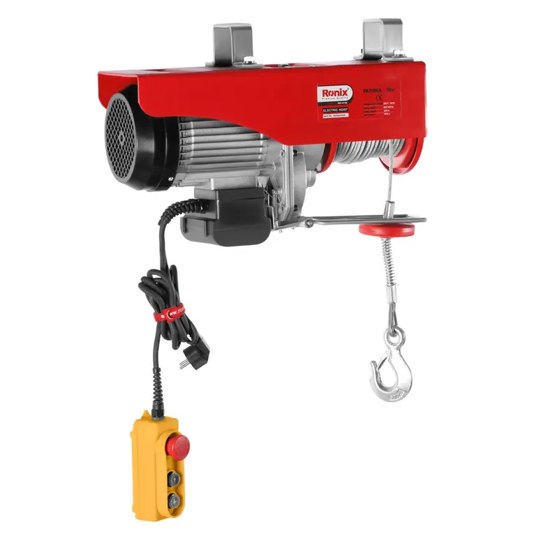 ელექტრო ამწე (ტალი) RONIX RH-4136, 18m 1000kg — კიბეები და ხარაჩოები