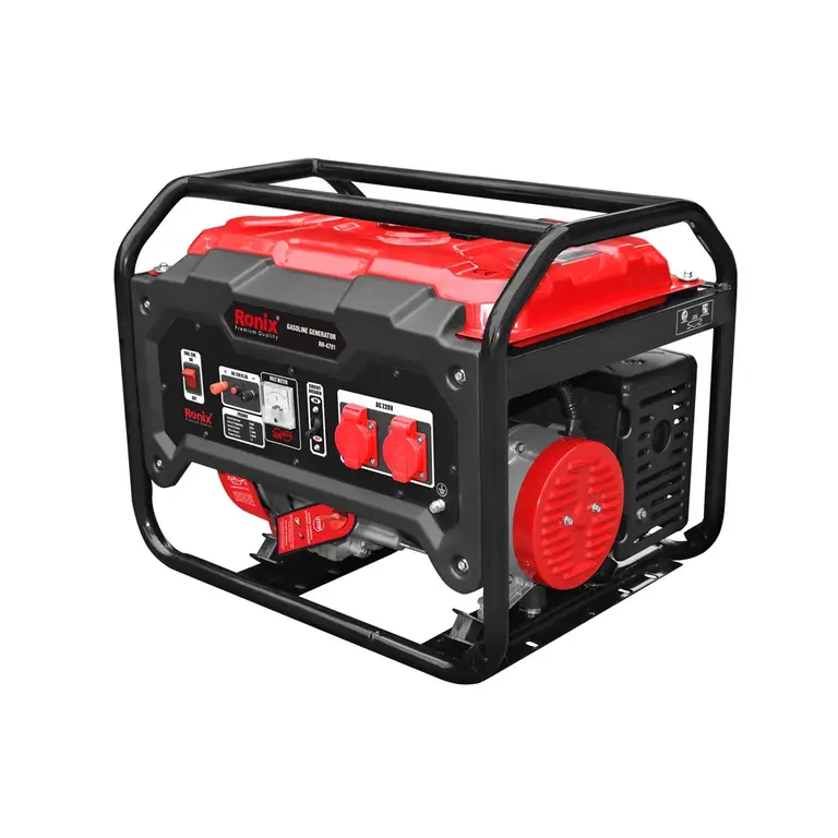 ბენზინის გენერატორი Ronix Rh-4781, 4kw 15ლ — გენერატორები