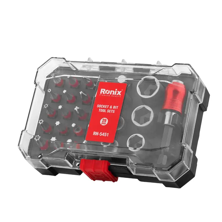 ბიტების და თავაკების ნაკრები Ronix RH-5451, 28ც — სხვა აქსესუარები