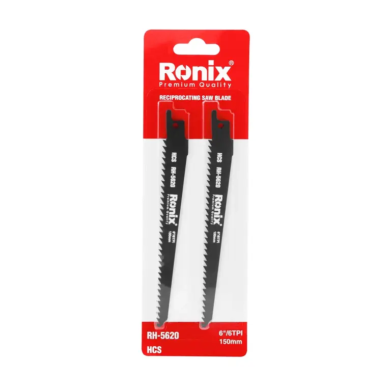 ორმხრივი (რეციპროკული) ხერხის პირები Ronix RH-5620, 2ც — დისკები