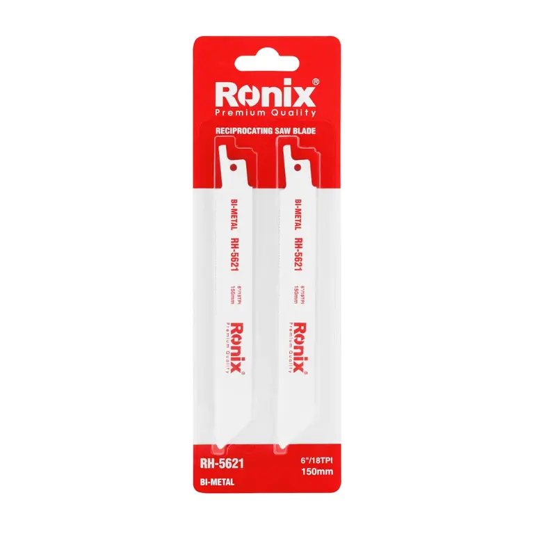 ორმხრივი (რეციპროკული) ხერხის პირები Ronix RH-5621, 2ც მეტალისთვის — დისკები