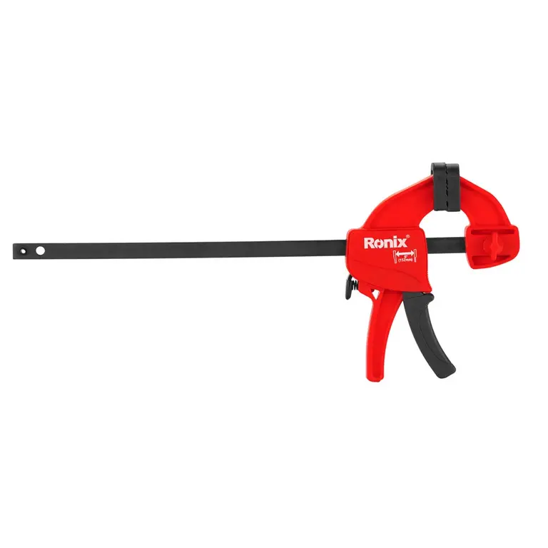 სწრაფგამშვები ფიქსატორი RONIX RH-7502, 150მმ — ბრტყელტუჩები და მომჭერები
