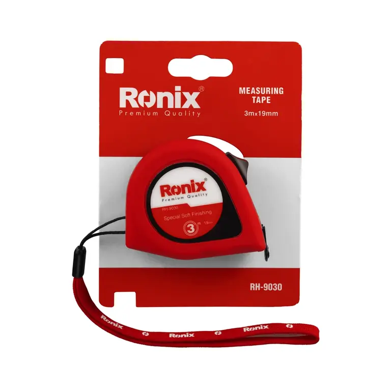 საზომი რულეტი Ronix RH-9030, 3×0.019 მ — მანძილმზომები