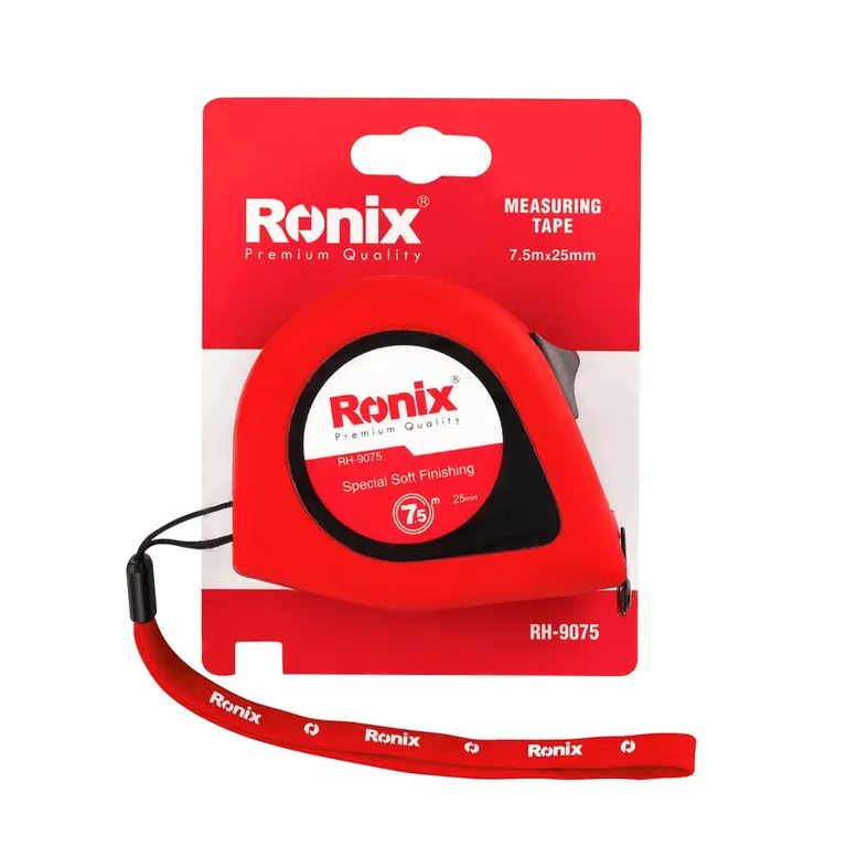 საზომი რულეტი Ronix RH-9075, 7.5×0.025 მ — მანძილმზომები