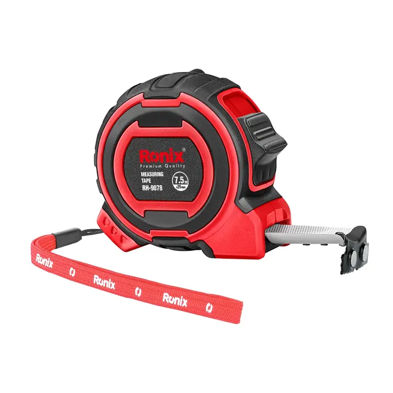 საზომი რულეტი Ronix RH-9078, 7.5×0.025 მ — მანძილმზომები