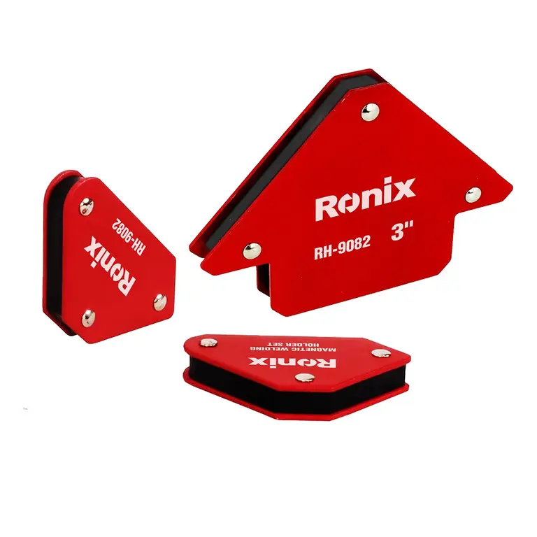 მაგნიტური შედუღების დამჭერების ნაკრები Ronix RH-9082 — სარემონტო აქსესუარები