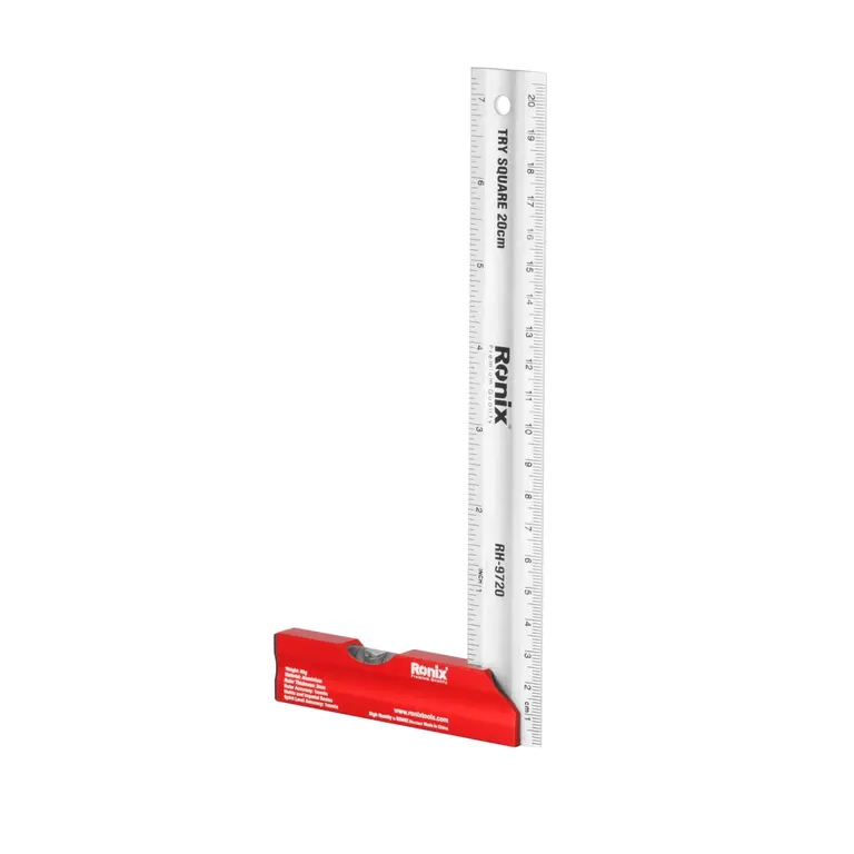 კუთხის საზომი (გონიო) Ronix RH-9720 20სმ — მანძილმზომები