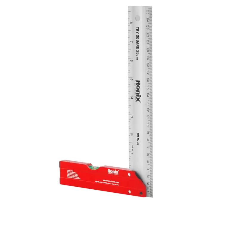 კუთხის საზომი (გონიო) Ronix RH-9725 25სმ — მანძილმზომები