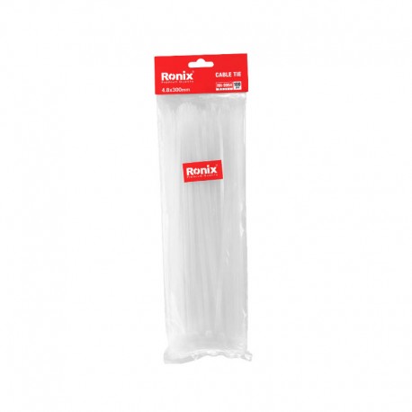 პლასტმასის ხამუთები Ronix RH-9994, 4.8×300 მმ 100ც — სარემონტო აქსესუარები