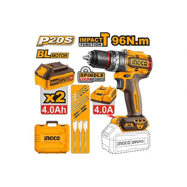 Electric hammer drill driver Li-Ion Proline 20V (CIDLI20968)