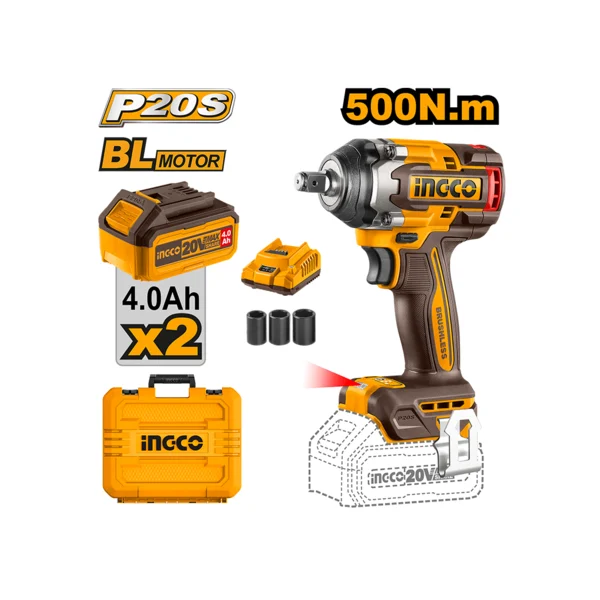 Electric impact wrench Li-Ion Proline 20V (CIWLI2050)