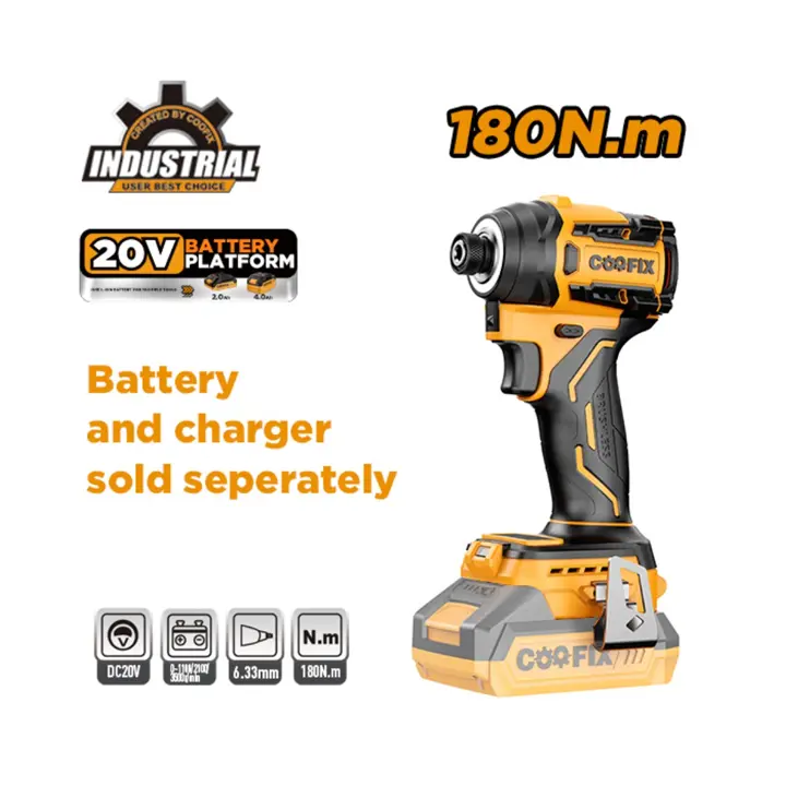 Cordless impact drill driver COOFIX CF-CIS009