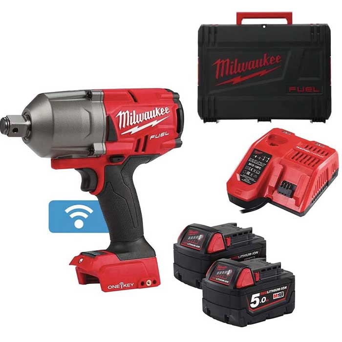 Cordless impact wrench MILWAUKEE (M18ONEFHIWF34-502X)