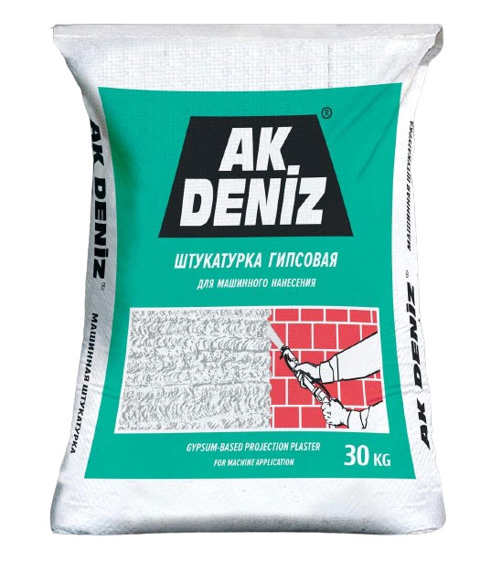 თაბაშირის ბათქაში Ak Deniz