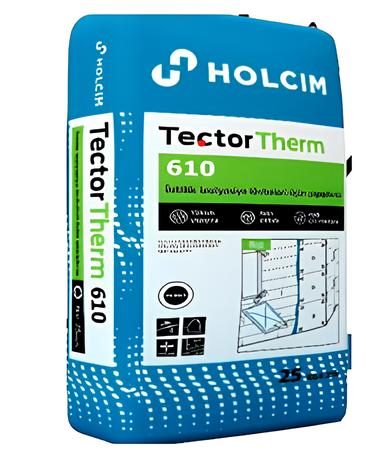HOLCIM TectorTherm 610 IPS XPS ქვაბამბის სამონტაჟო წებო